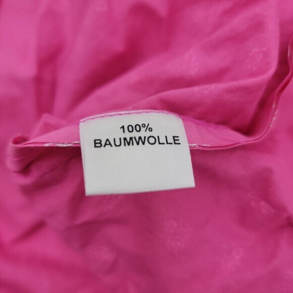 ORIGINAL STEINDL Womens 32 Dress German Dirndl PINK White Floral Oktoberfest - Picture 8 of 16